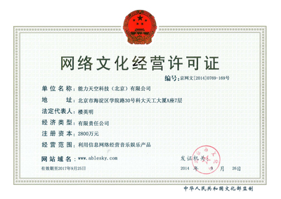 解析能力天空網(wǎng)絡(luò)文化經(jīng)營(yíng)許可證 網(wǎng)絡(luò)文化經(jīng)營(yíng)的法律基石與商業(yè)價(jià)值
